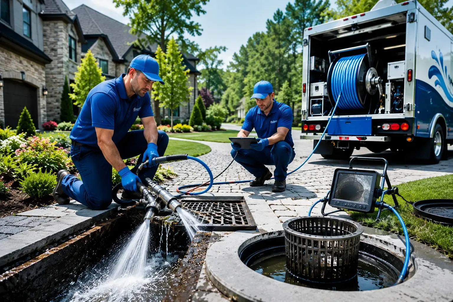 Local outdoor drain cleaning professionals in Marble, PA