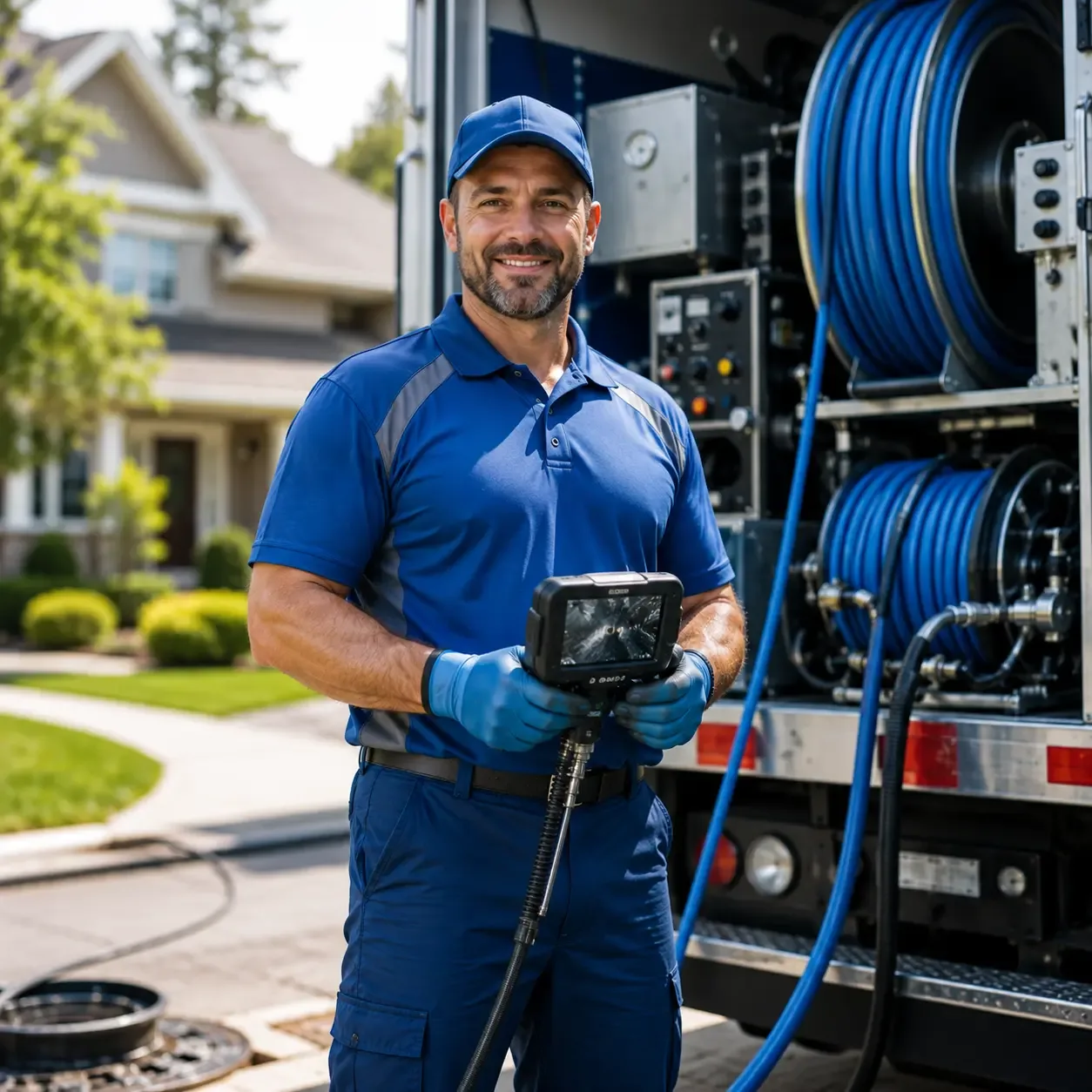Local outdoor drain cleaning specialists in Marble, PA